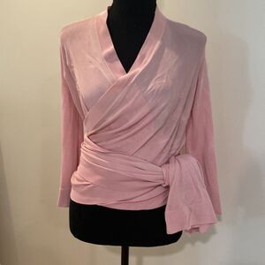 Light pink Herve Leger cardigan